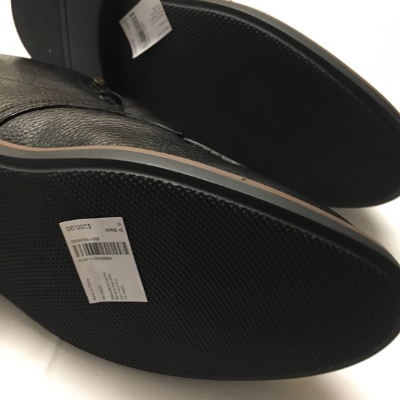 Banana Republic Moc - Toe Leather Boot NEW Size 10 Brown Black - Picture 8 of 9